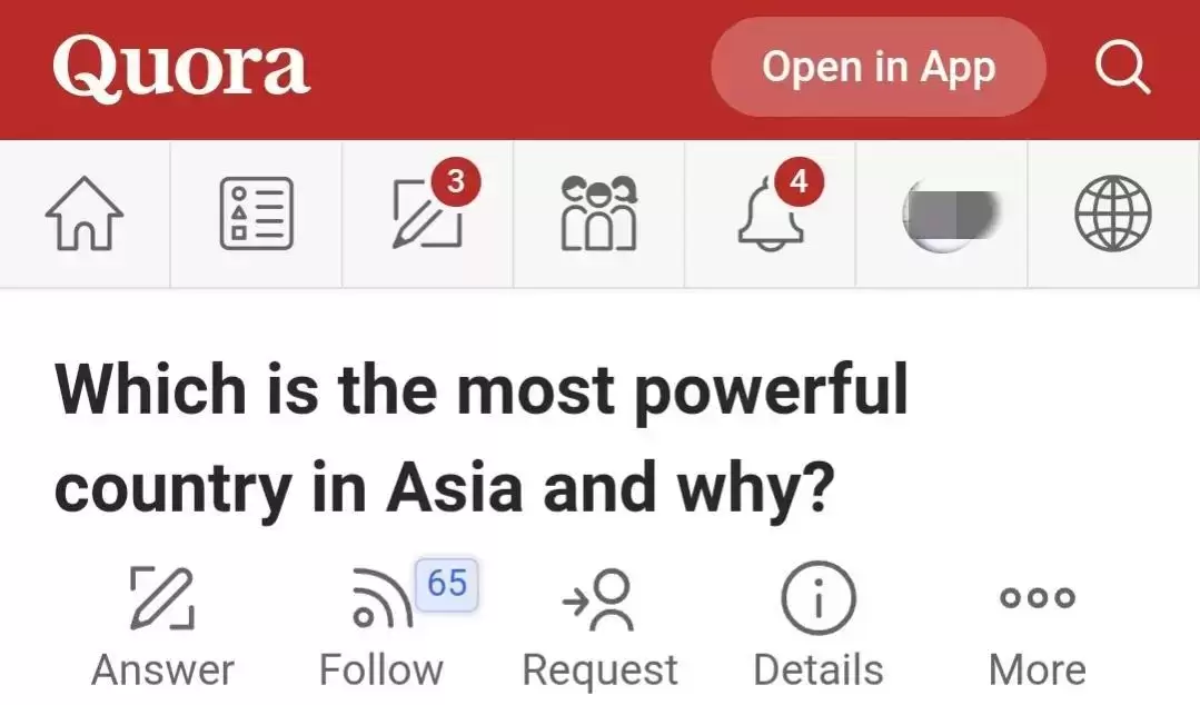 印度网友问：印度是亚洲最强大的国家吗？(附2023年最新排行榜前十排名名单)