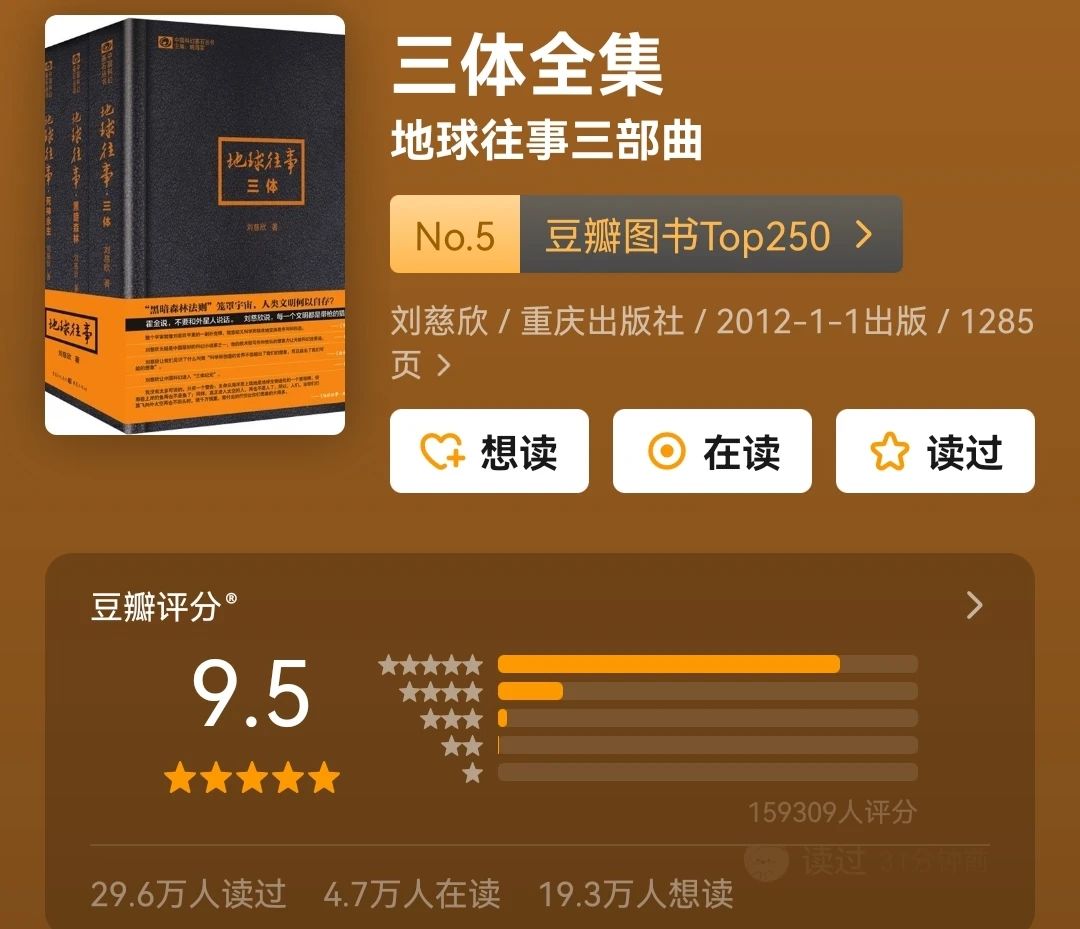 好书推荐：豆瓣图书Top250—1-10篇