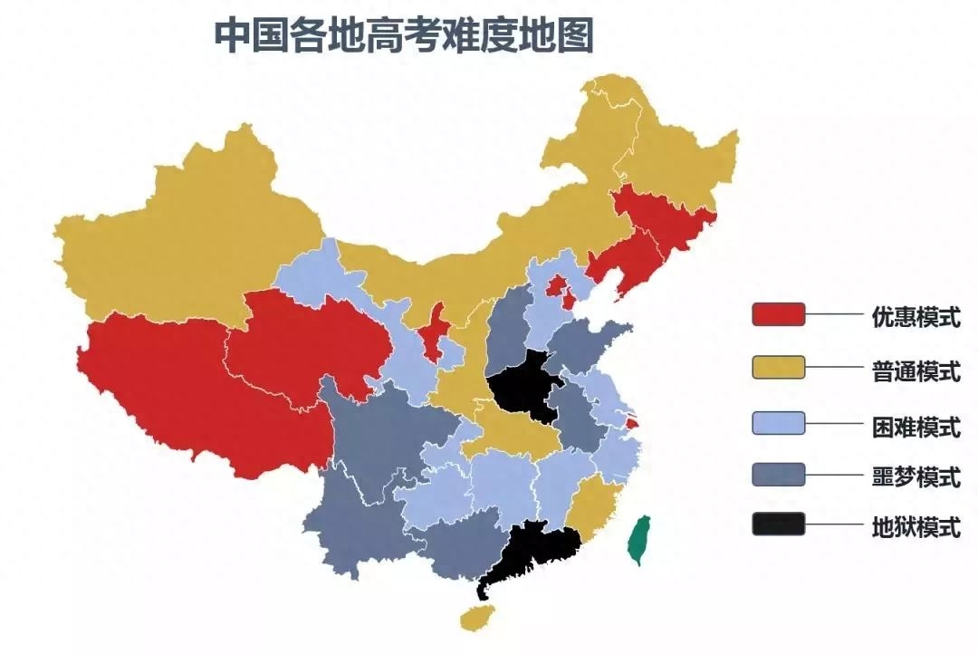 全国哪里高考最难（上大学最难的省份是哪里）