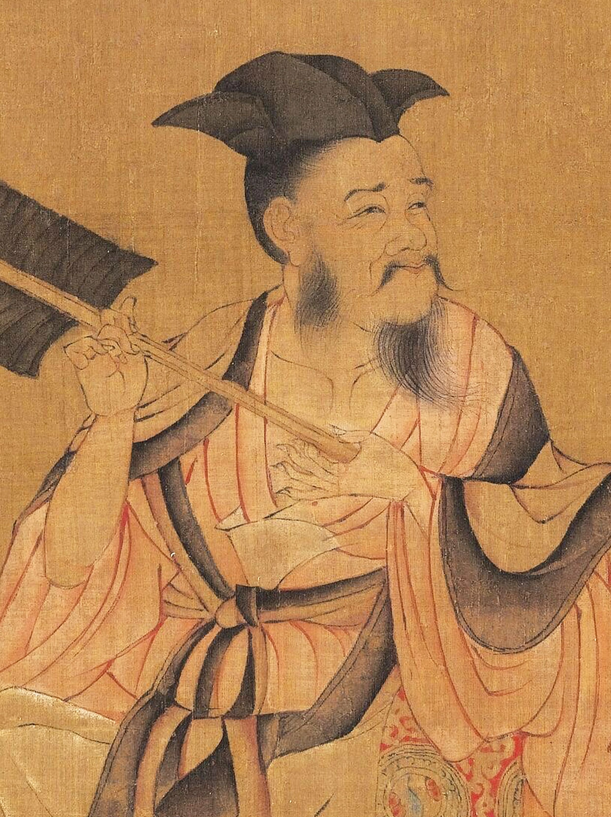 中国古代名画鉴赏：《高逸图》孙位 唐