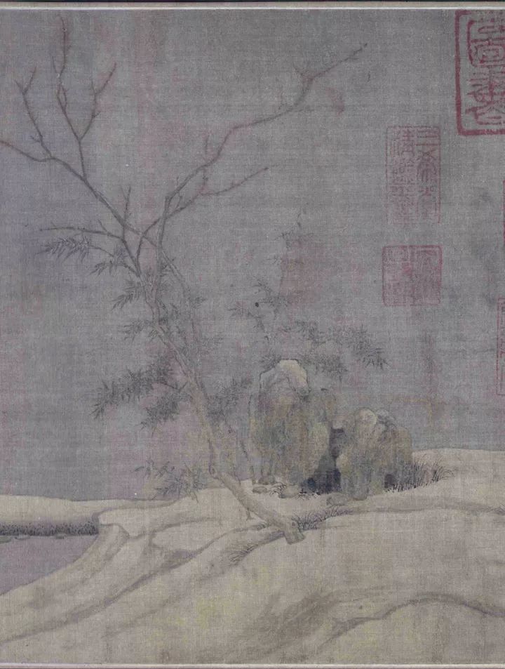 北宋 梁师闵《芦汀密雪图(全卷)》高清鉴赏